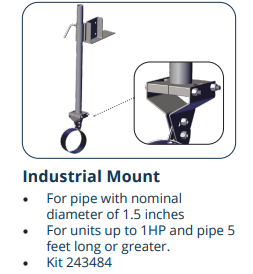 Industrial Mount for Kasco deicer 