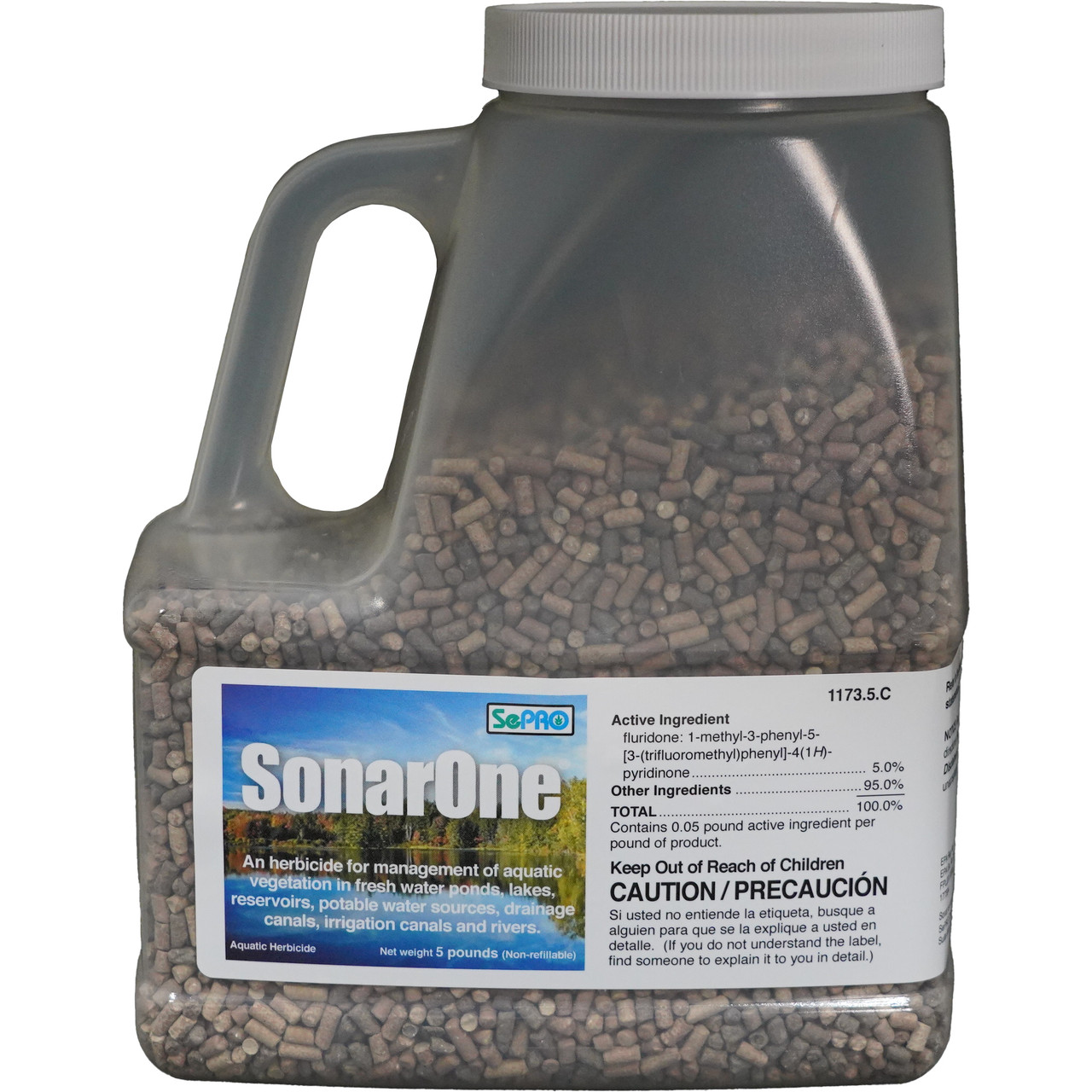 Sonar One Granular Aquatic Herbicide 5 lb - Treats 1/4 acre