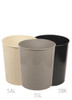 50 Quart Witt Industries Round Metal Wastebaskets