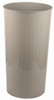 Witt Industries 80 Quart Round Metal Wastebasket Slate