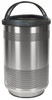 35 Gallon Stadium Series Stainless Steel Trash Container SC35-01-SS with Hood Top