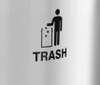 Tidy Man Trash Decal