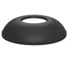 Black Textured Trash Can Lid