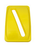 SLOT OPENING LID YELLOW