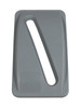 SLOT OPENING LID GRAY