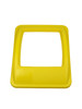 RECTANGLE OPENING LID YELLOW