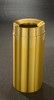 16 Gallon All Weather Brass Funnel Top Trash Can F1533BE