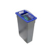 Vue Lid Blue Bottles
