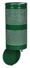 10 Gallon Green Drop Bottom Mesh Trash Can WR690 GREEN PERF