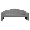 5 Foot Outdoor Concrete Park Bench with Back TF5064