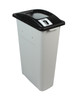 23 Gallon Skinny Simple Sort Waste Can (Waste, Open Top)