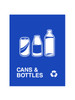 CANS & BOTTLES (BLUE)