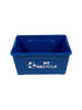 3 Gallon WE RECYCLE Blue Deskside Paper Bin BC1001-01WR