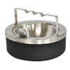 Large Capacity Flip Top Tabletop Ashtray with Bridge Self Closing 63BGBLX