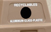 Recyclables (Aluminum-Glass-Plastic)