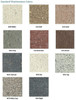 STANDARD WEATHERSTONE FINISHES