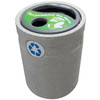48 Gallon Concrete Outdoor Recycling Container WS1196