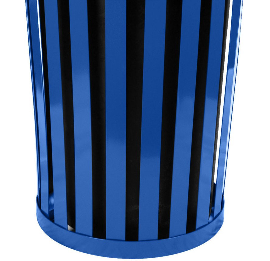 36 Gal. Oakley M3601-FT Outdoor Shopping Center Waste Can