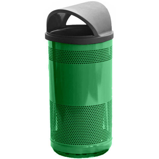 35 Gal. Stadium Series Painted Trash Container SC35-01