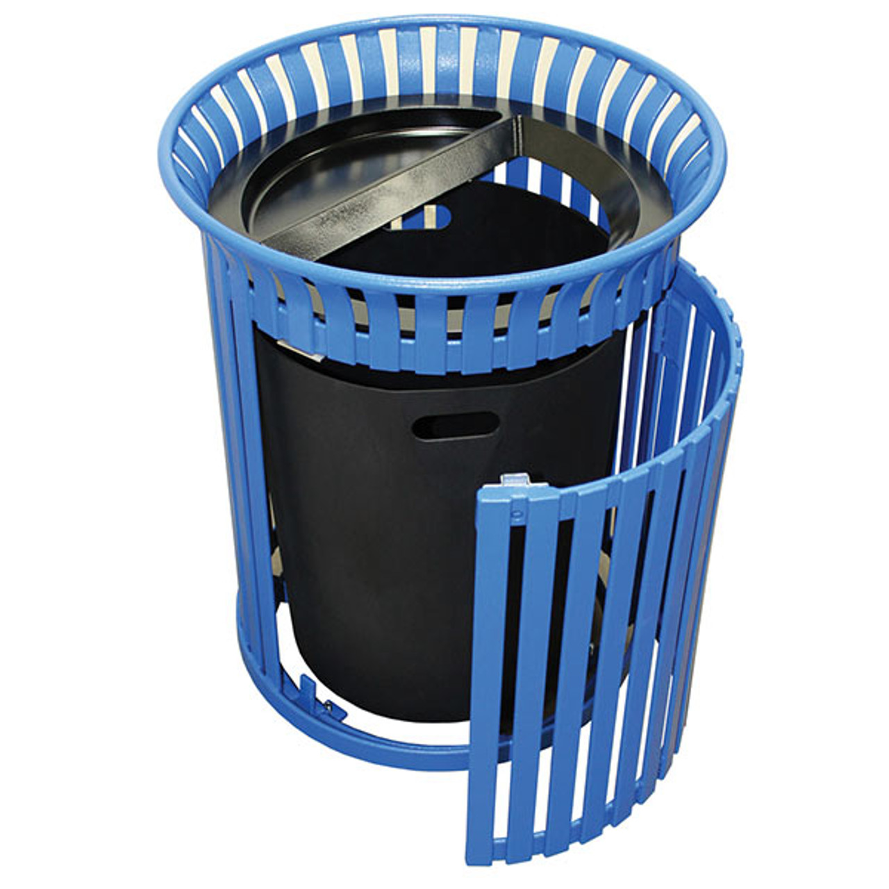 36 Gallon Outdoor Ash Trash Container with Side Door MF3223