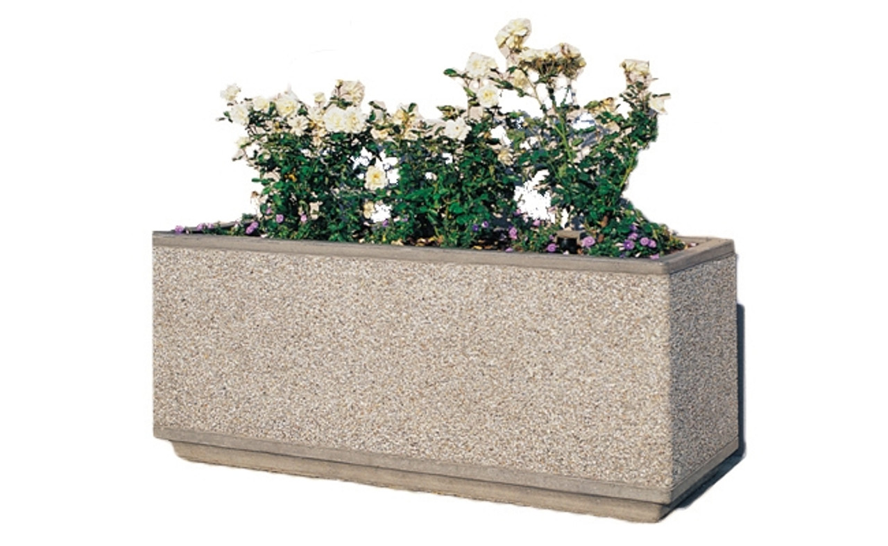 Concrete Planter TF4169 Exposed Aggregate