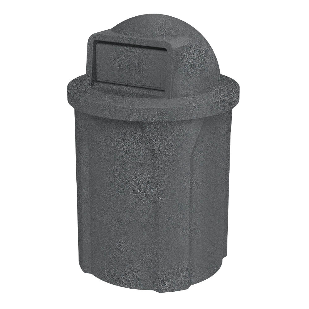 42 Gal. Kolor Can Push Door School Trash Receptacle S7101A-00