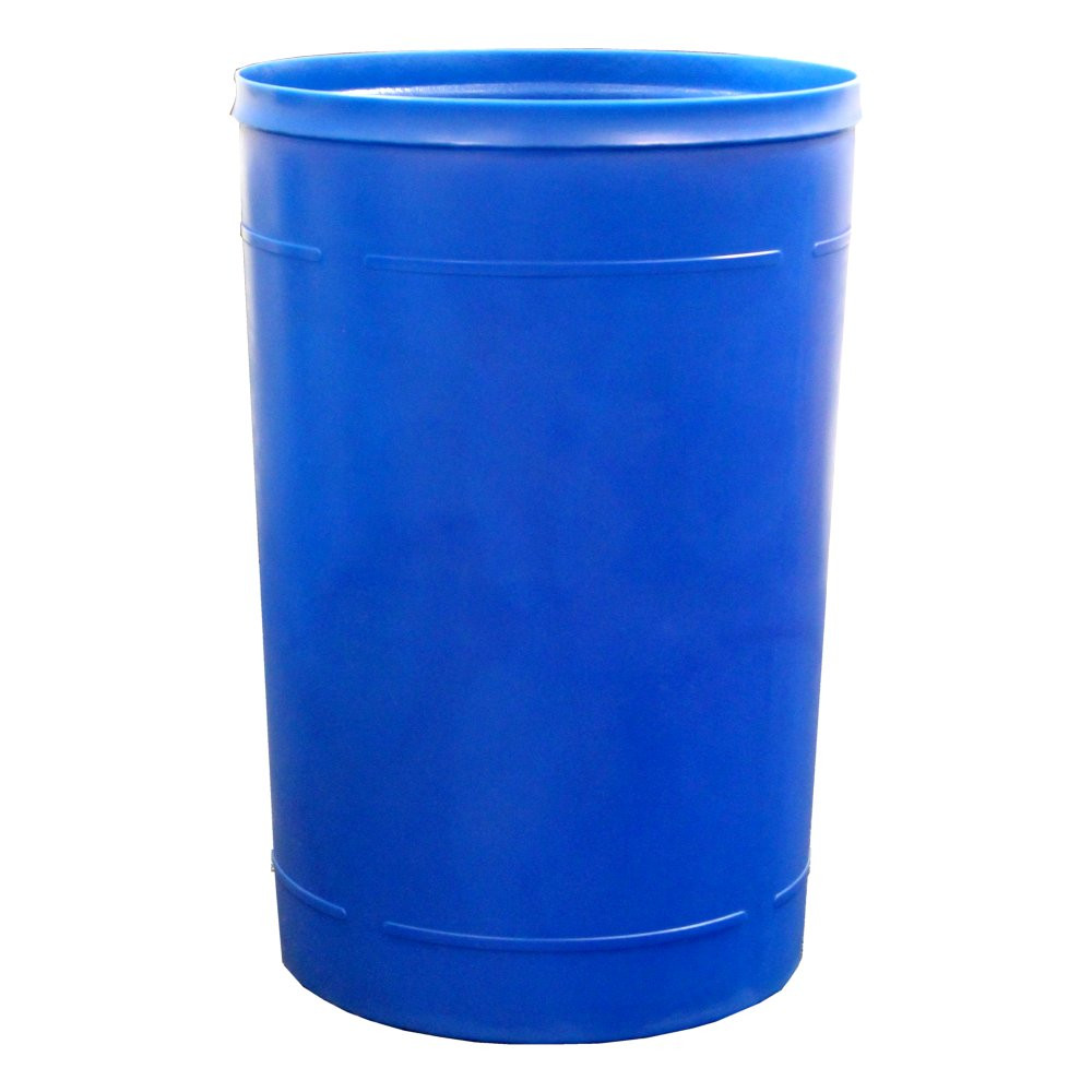 55 Gallon Kolor Can Round Plastic Outdoor Indoor Trash Can 11 Colors