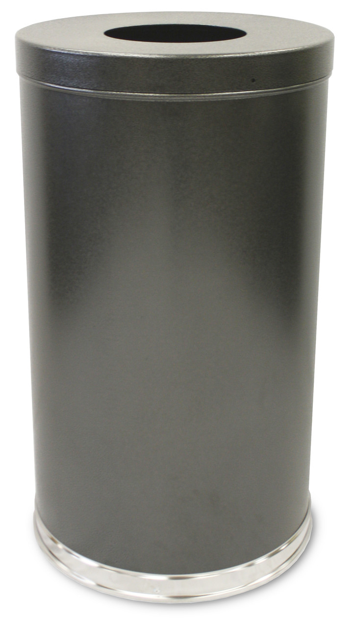 35 Gal Granite Large Capacity Indoor Waste Receptacle By Witt 35ftsvn