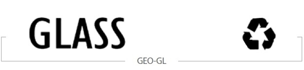 White Decals Geo Dcl For Witt Geocube Collection Commercial Recycle Bins