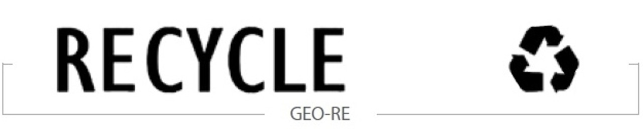 White Decals Geo Dcl For Witt Geocube Collection Commercial Recycle Bins