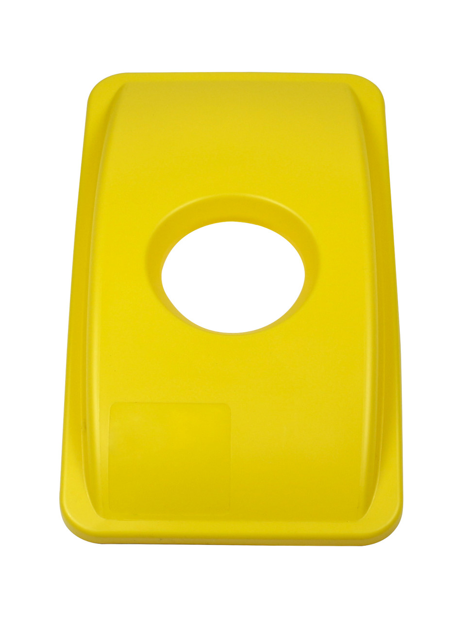 CIRCLE OPENING LID YELLOW
