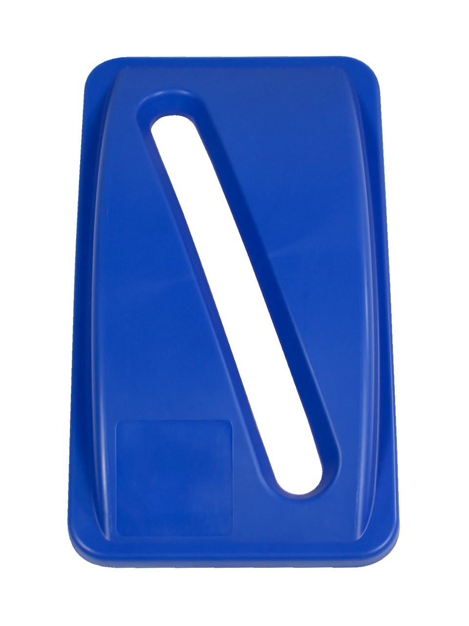 SLOT OPENING LID BLUE