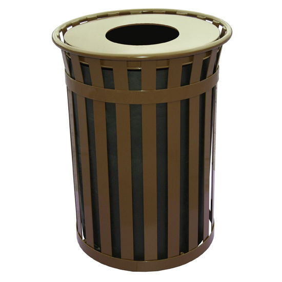 50 Gal. Oakley M5001FT Outdoor Shopping Center Trash Can