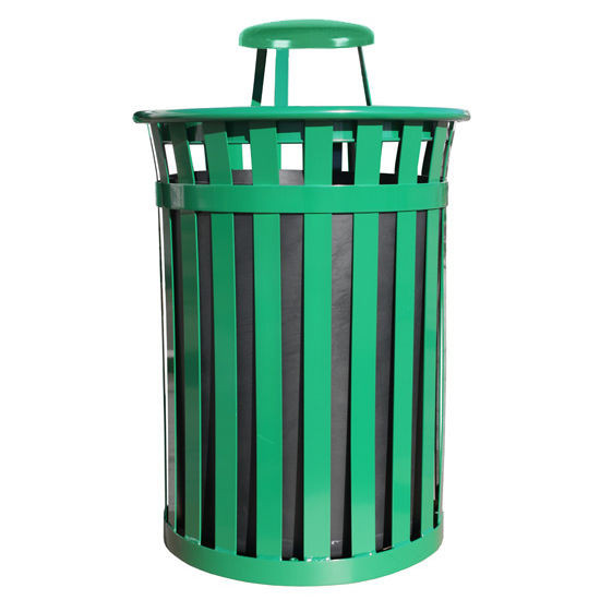 50 Gal. Oakley M5001FT Outdoor Shopping Center Trash Can