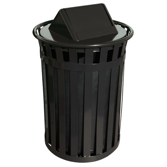 50 Gal. Oakley M5001FT Outdoor Shopping Center Trash Can