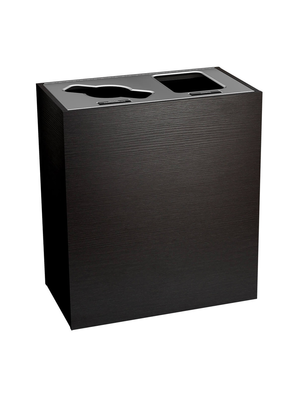 2 Stream 43 Gallon Aristata Tier 4 Recycling Bin 90935 Western Breeze Mixed and Waste
