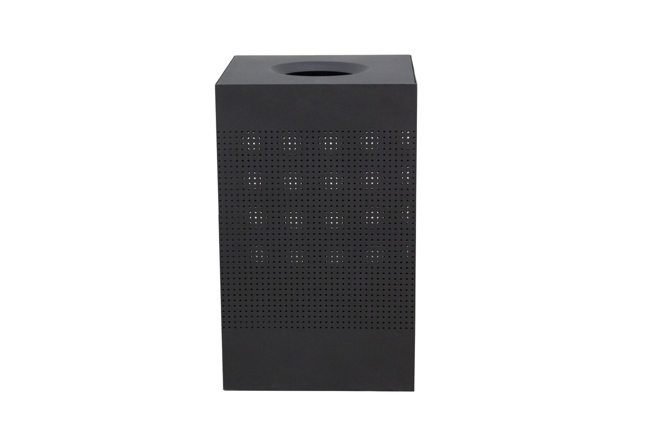 40 Gal. The Celestial CL40-BK Mesh Indoor Trash Can Black