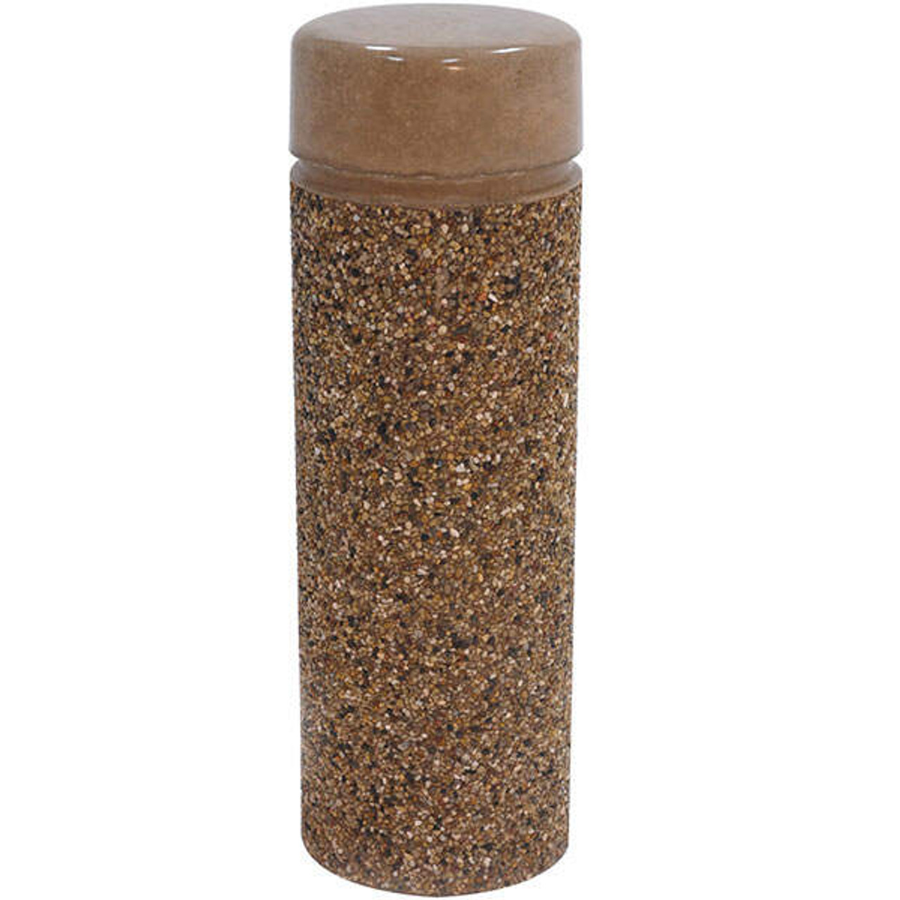 Concrete Bollard Safety Barrier 12 x 36 TF6020 Exposed Aggregate