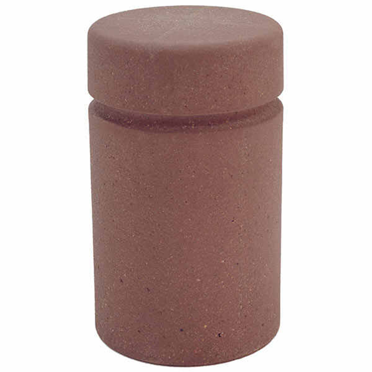 Concrete Bollard Safety Barrier 18 x 30 TF6015 Weatherstone Brown