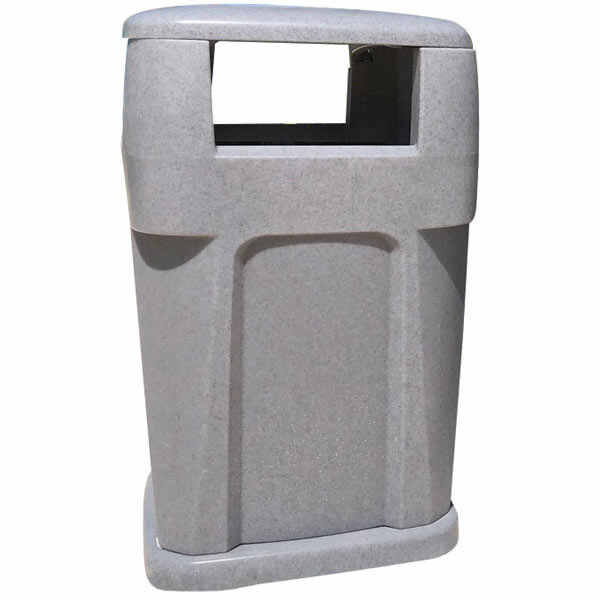65 Gal. Heavy Duty Plastic Liftable City Trash Can TF1953