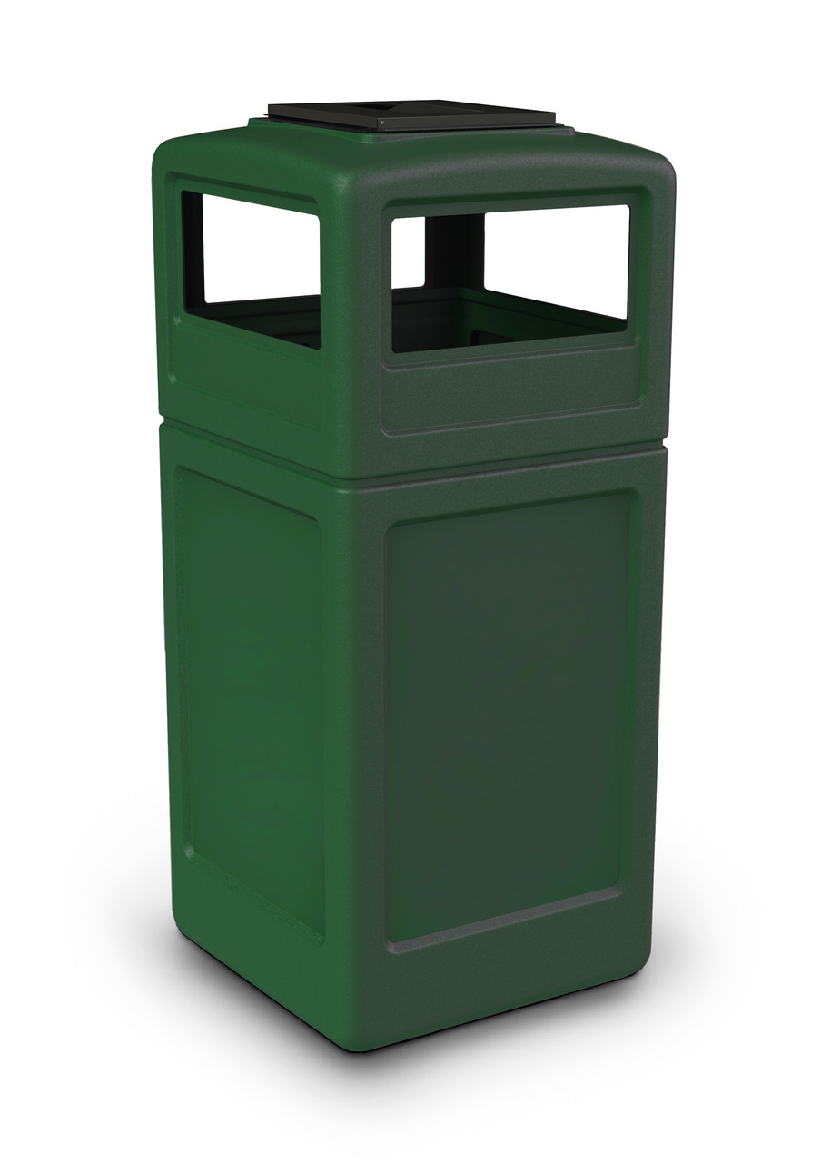 42 Gallon Square Garbage Can Dome Lid and Ashtray 73300199
