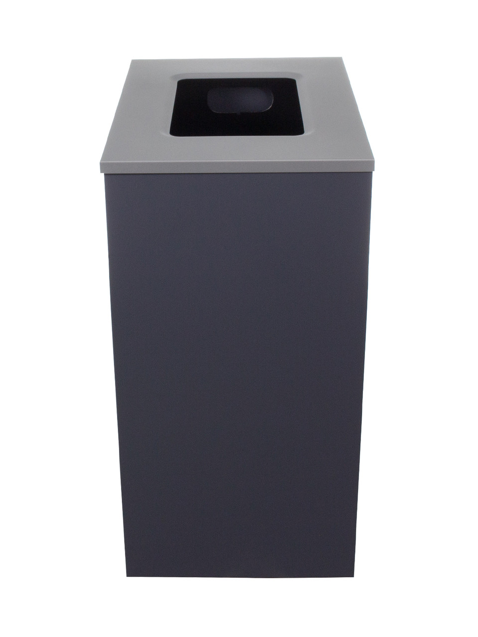 32 Gallon Steel Spectrum Cube XL Trash Can Gray 8107132-4