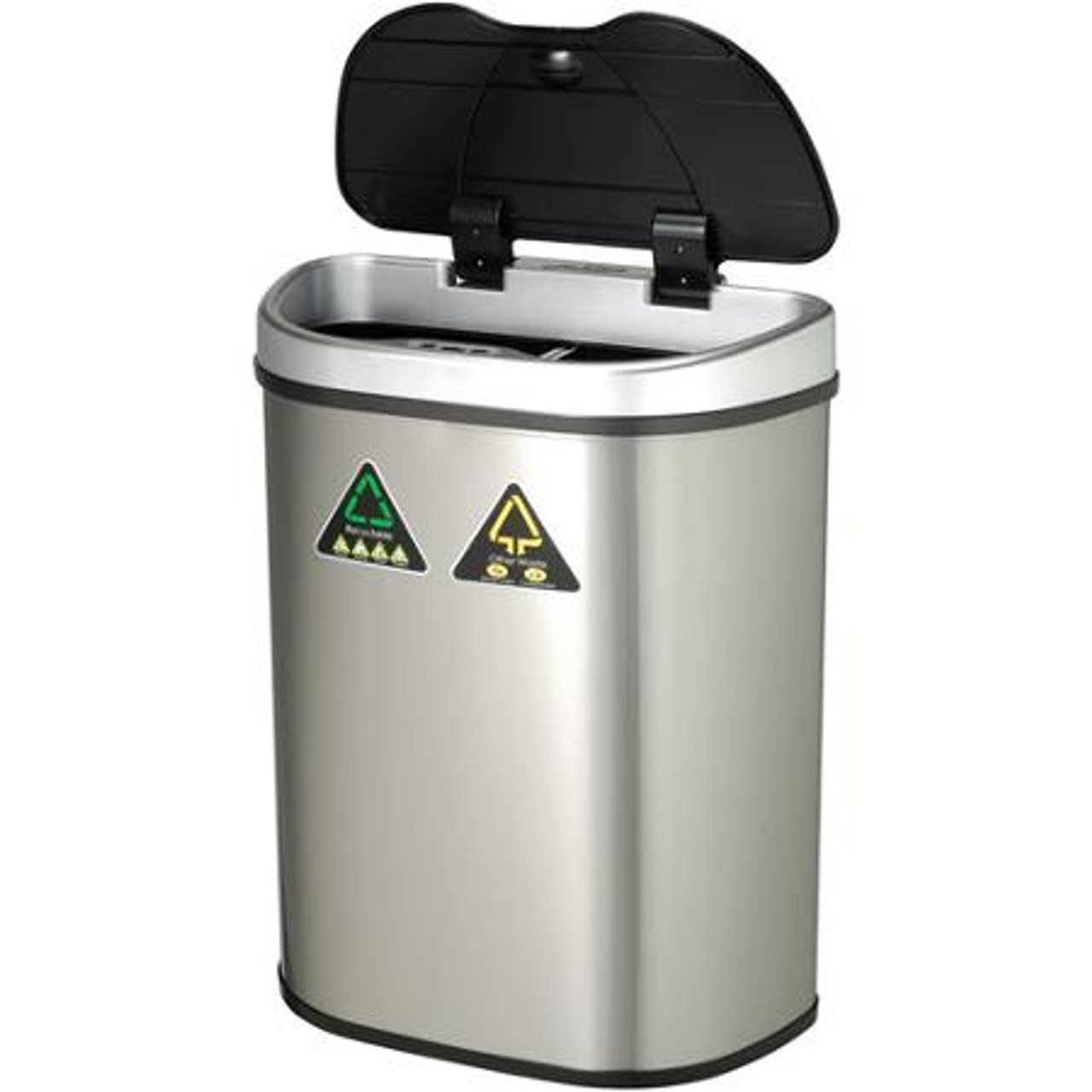 18 Gal. Touchless Automatic Kitchen Recycling Trash Can DZT-70-11R