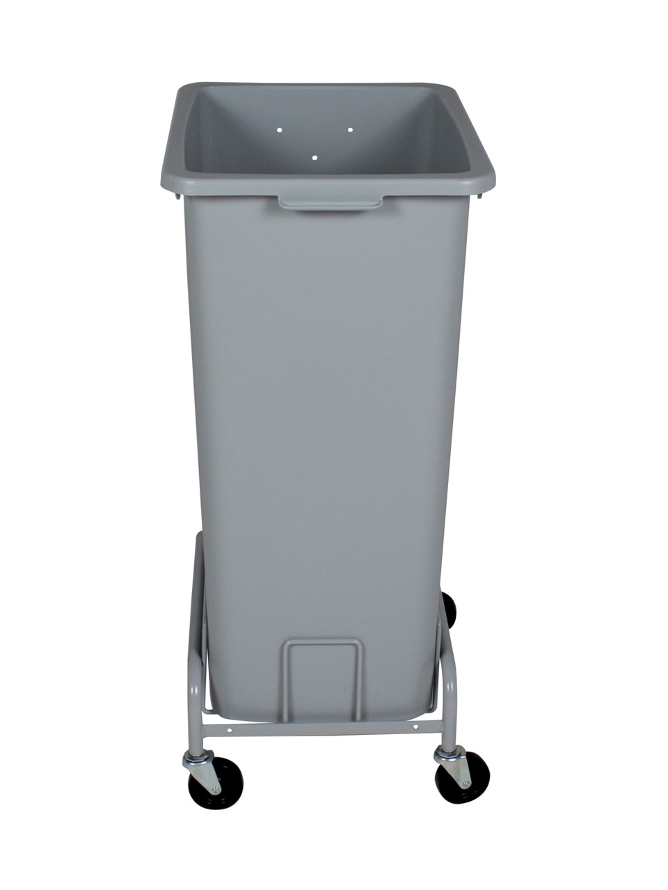 28 Gal. Plastic Extra Large Trash Can with Wheels