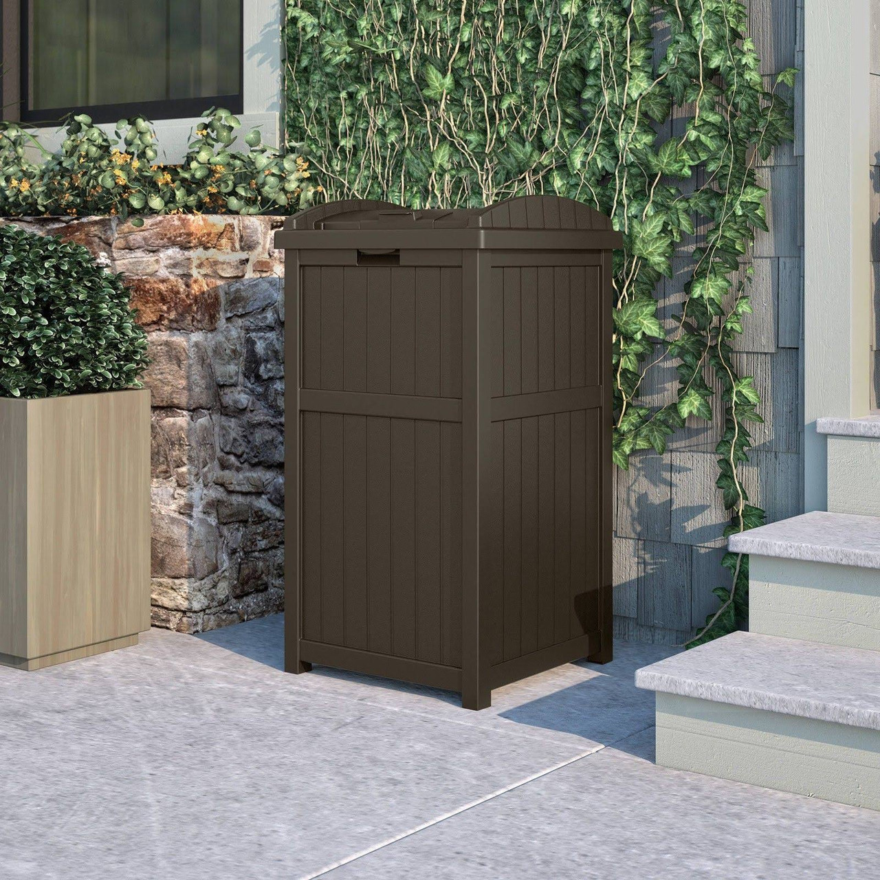 【49%引】泡2本 YARDEN & Tarlant シャンパン Maxwell Dual Compartment 20L+25L Step Trash Can, Brushed Stainless