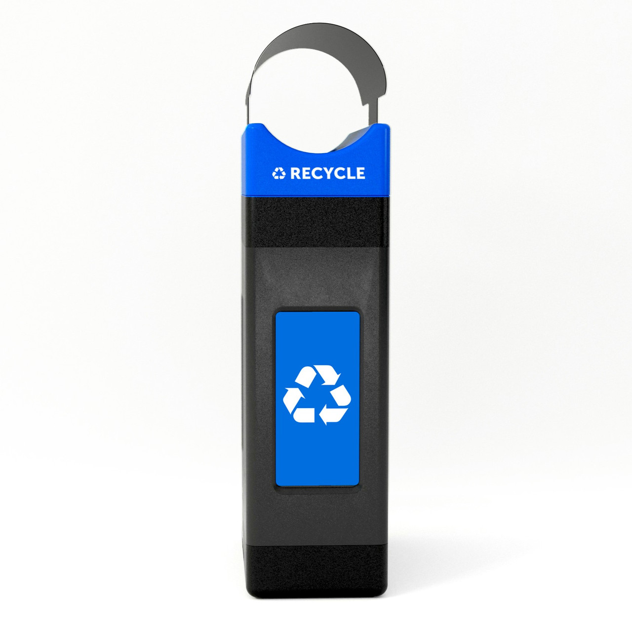 85 Gal. Avante™ Series 2-Stream Black Indoor Trash/Recycling
