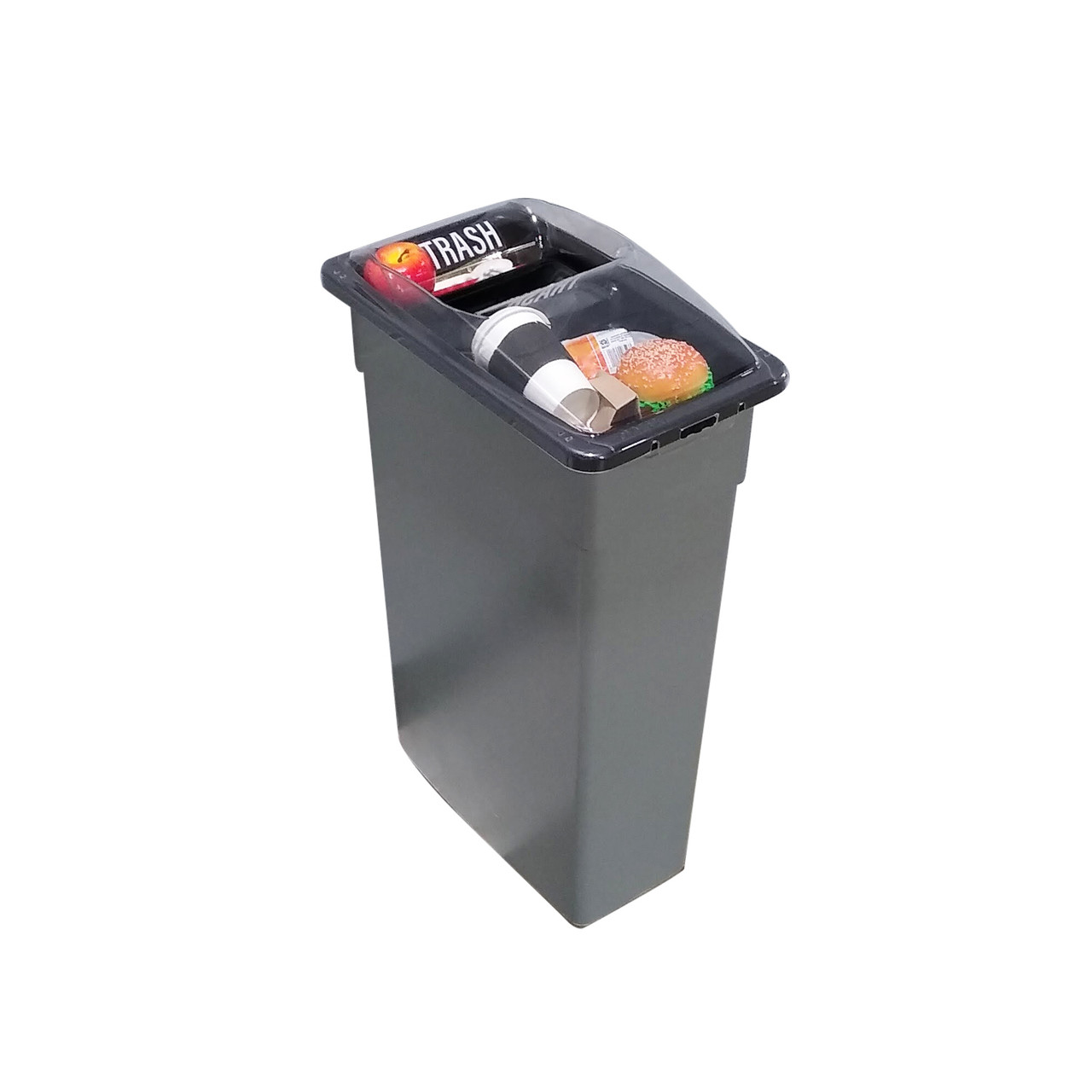 Vue Add-On Signage Lid for 23 Gallon Waste Watcher (3 Colors)