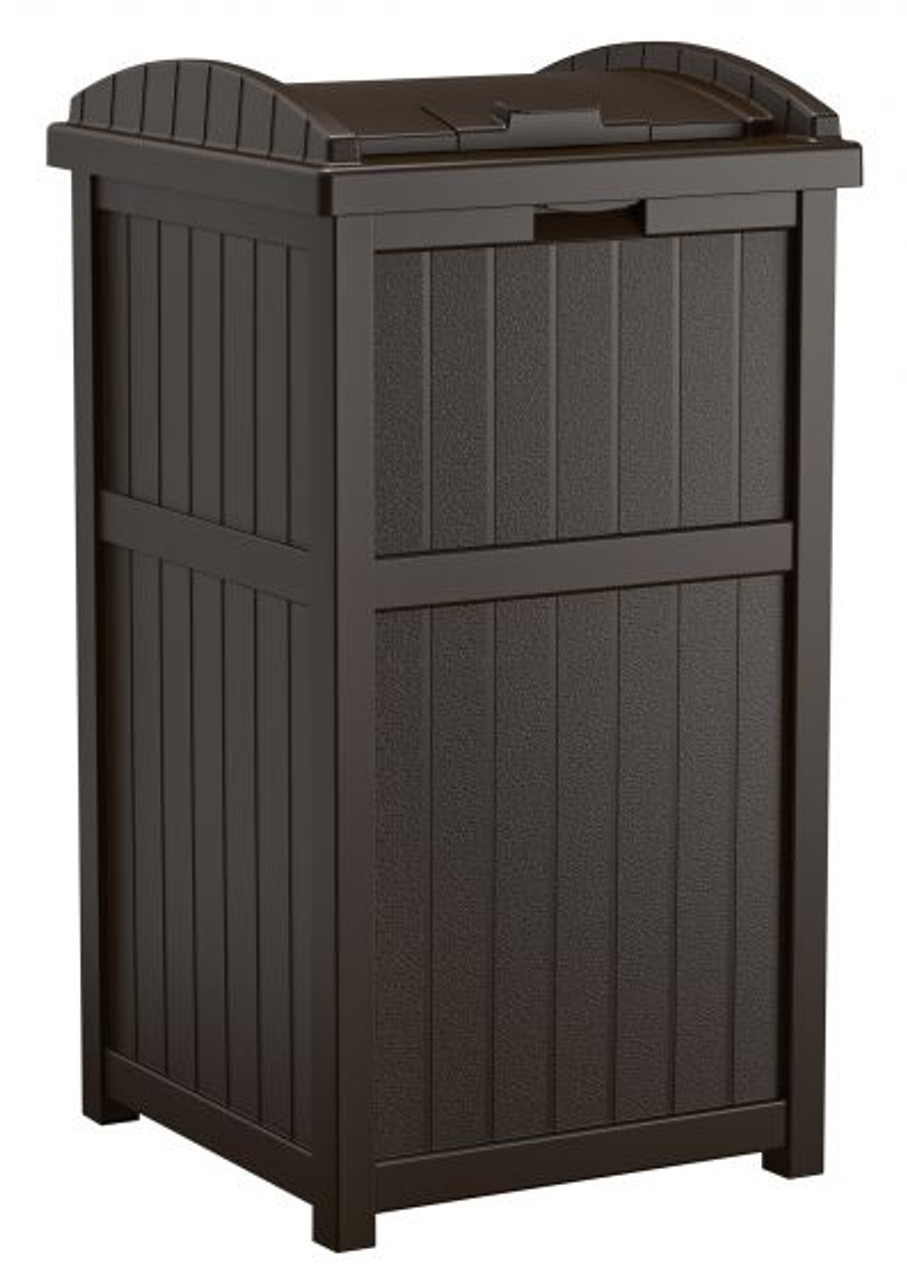 30 Gal. Indoor Outdoor Hexagon Plastic Garbage Can 737101 (3 Colors)