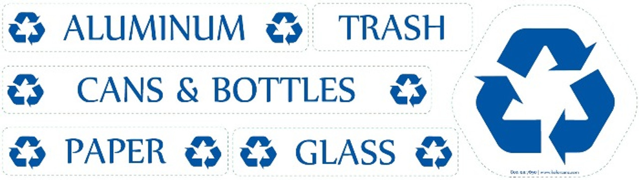 Optional Recycle Decal Set