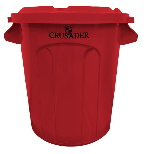 Red with Lid